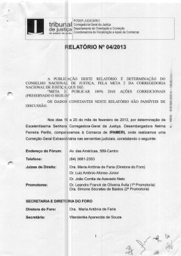 1 - Tribunal de Justi&ccedil;a do Estado de Goi&aacute;s