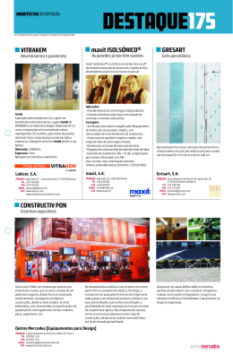Agosto - Ordem dos Arquitectos