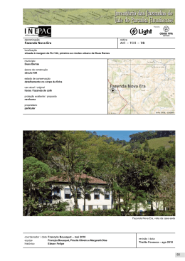Fazenda Nova Era AVI &ndash; F03 &ndash; DB