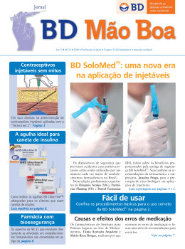BD SoloMed : uma nova era na aplicação de injetáveis