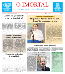 &ldquo;Esperan&ccedil;a de uma nova era com Jesus&rdquo; foi o tema do evento