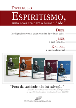 Folder - Divulgue o Espiritismo.indd