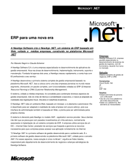 ERP para uma nova era