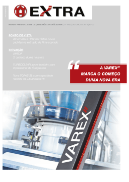 A VAREX MARCA O COME&Ccedil;O DUMA NOVA ERA