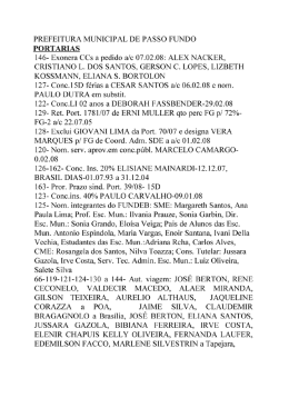 Exonera CCs a pedido a/c 07.02.08