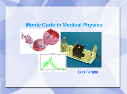 Monte Carlo in Medical Physics