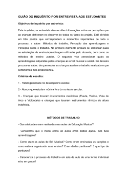 GUI&Otilde;ES DOS INQU&Eacute;RITOS POR ENTREVISTA