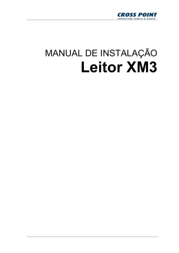 Leitor XM3 - Cross Point