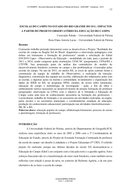 IMPACTOS A PARTIR DO PROJETO OBSERVAT&Oacute;RIO DA