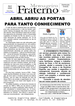abril abriu as portas para tanto conhecimento - CEACE