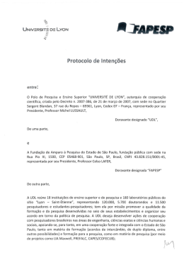 Protocolo de intenções