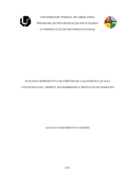 Qualea - RI UFU - Universidade Federal de Uberl&acirc;ndia