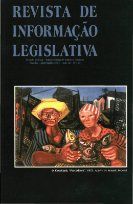 revista de informação legislativa - Biblioteca Digital do Senado