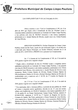 Prefeitura Municipal de Campo Limpo Paulista