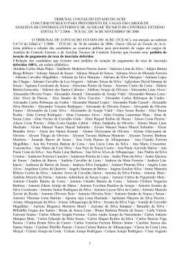 Resultado da isen&ccedil;&atilde;o de taxa