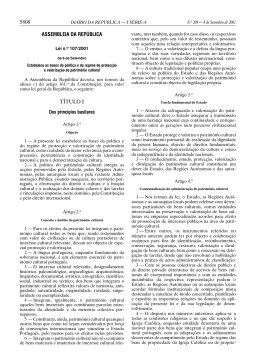 Lei 107/2001