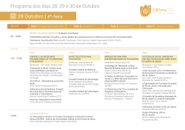 Programa - Telessa&uacute;de UERJ