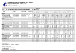 enfermaria cl&iacute;nica cir&uacute;rgica enfermagem