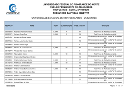 Universidade Estadual de Montes Claros - UNIMONTES