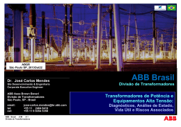 Apresenta&ccedil;&atilde;o do tema "Transformadores de Pot&ecirc;ncia" formato pdf