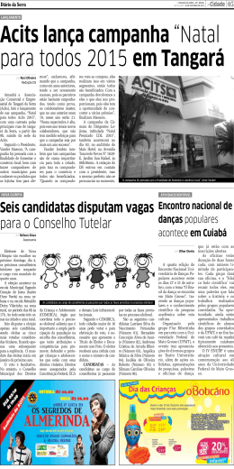 Acits lan&ccedil;a campanha &ldquo;Natal para todos 2015 em