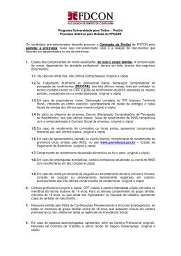Programa Universidade para Todos &ndash; ProUni Processo
