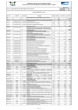 &Aacute;GUA PARA TODOS - OR&Ccedil;AMENTO LOTE 2 -5C