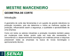 Geometria de corte I