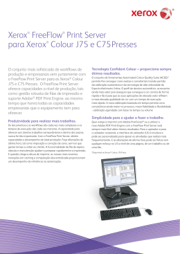 FreeFlow™ Print Server for the Xerox J75