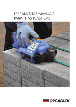 FERRAMENTAS MANUAIS PARA FITAS PL&Aacute;STICAS