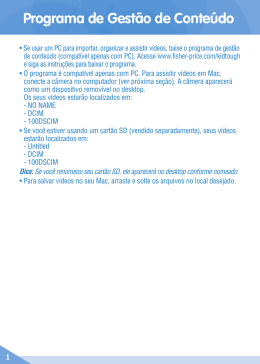 Programa de Gestão de Conteúdo