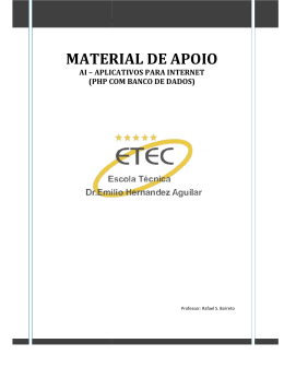 Introdu&ccedil;&atilde;o ao PHP