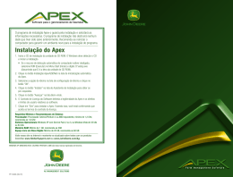 Instala&ccedil;&atilde;o do Apex