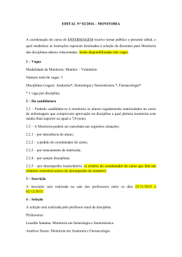 Edital N&deg; 02/2016