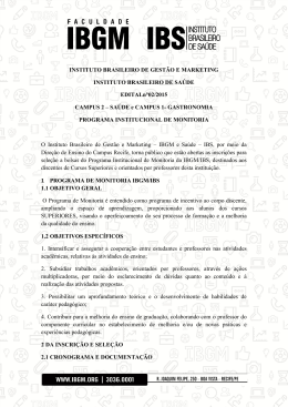 edital programa institucional de monitoria