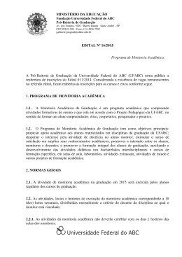 Edital N&ordm; 016/2015 - Prograd