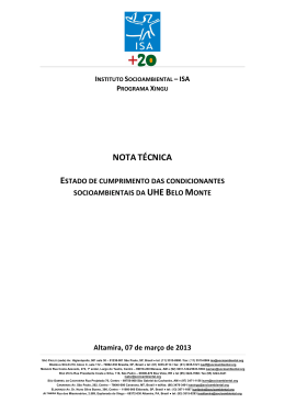 Nota T&eacute;cnica