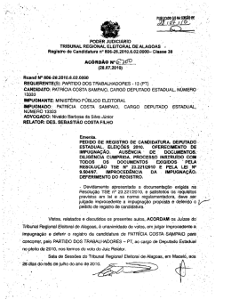 AC006700(Reg. de candidatura.Patricia Costa Sampaio).