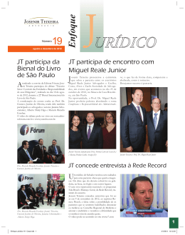 Enfoque Jur&iacute;dico - Josenir Teixeira