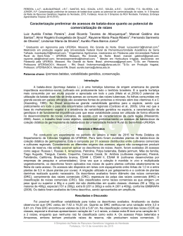 87 - II Simp&oacute;sio da Rede de Recursos Gen&eacute;ticos Vegetais do