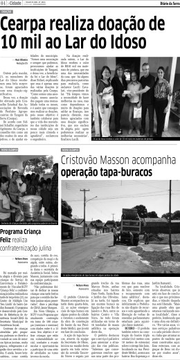 Página - Diário da Serra