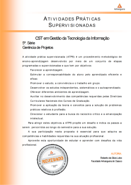 (CADERNO DE ATIVIDADES PR\301TICAS SUPERVIONADAS