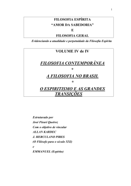 a filosofia no brasil