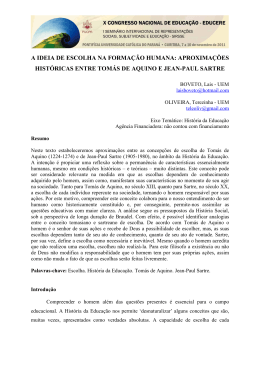 aproximações históricas entre tomás de aquino e jean