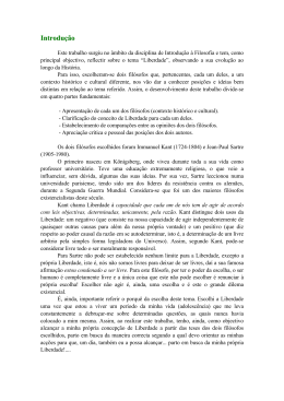Introdu&ccedil;&atilde;o - ESPA&Ccedil;O FILOSOFIA na esen