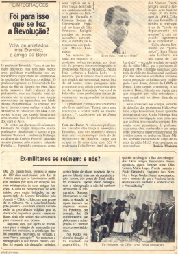 Foi para isso que se fez a Revolu&ccedil;&atilde;o?
