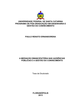 Paulo Renato Ernandorena - Banco de Teses e Disserta&ccedil;&otilde;es do EGC