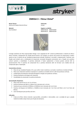 OMEGA 3 &ndash; F&ecirc;mur Distal&reg;