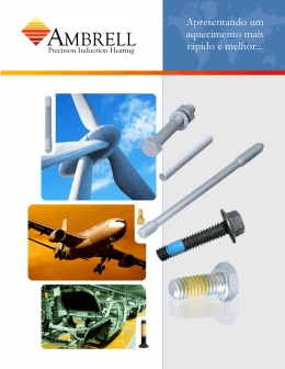 Aquecimento por Indu&ccedil;&atilde;o para a Ind&uacute;stria Fixadores
