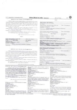 Di&aacute;rio Oﬁcial da Uni&atilde;o - suplemento